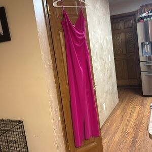 Pink prom dress